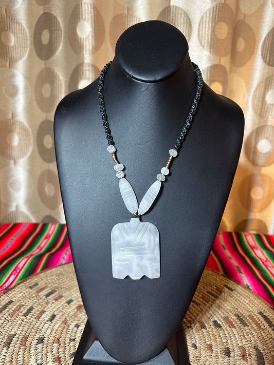 Toltec White Mirror